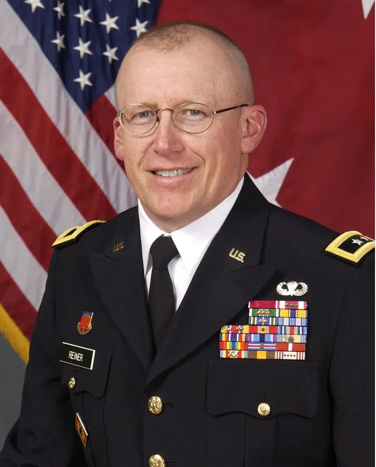 Major General Luke Reiner in military uniform
