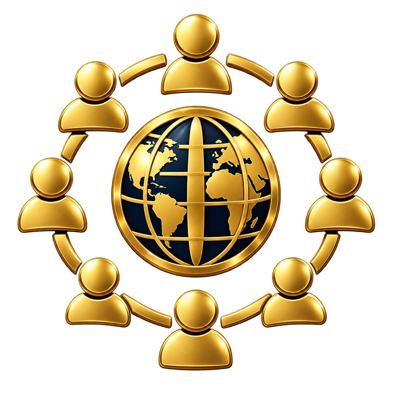Global community emblem
