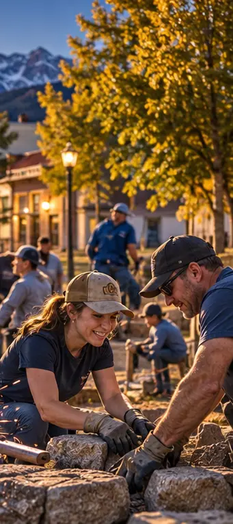 VOLUNTEERS & NEIGHBORS